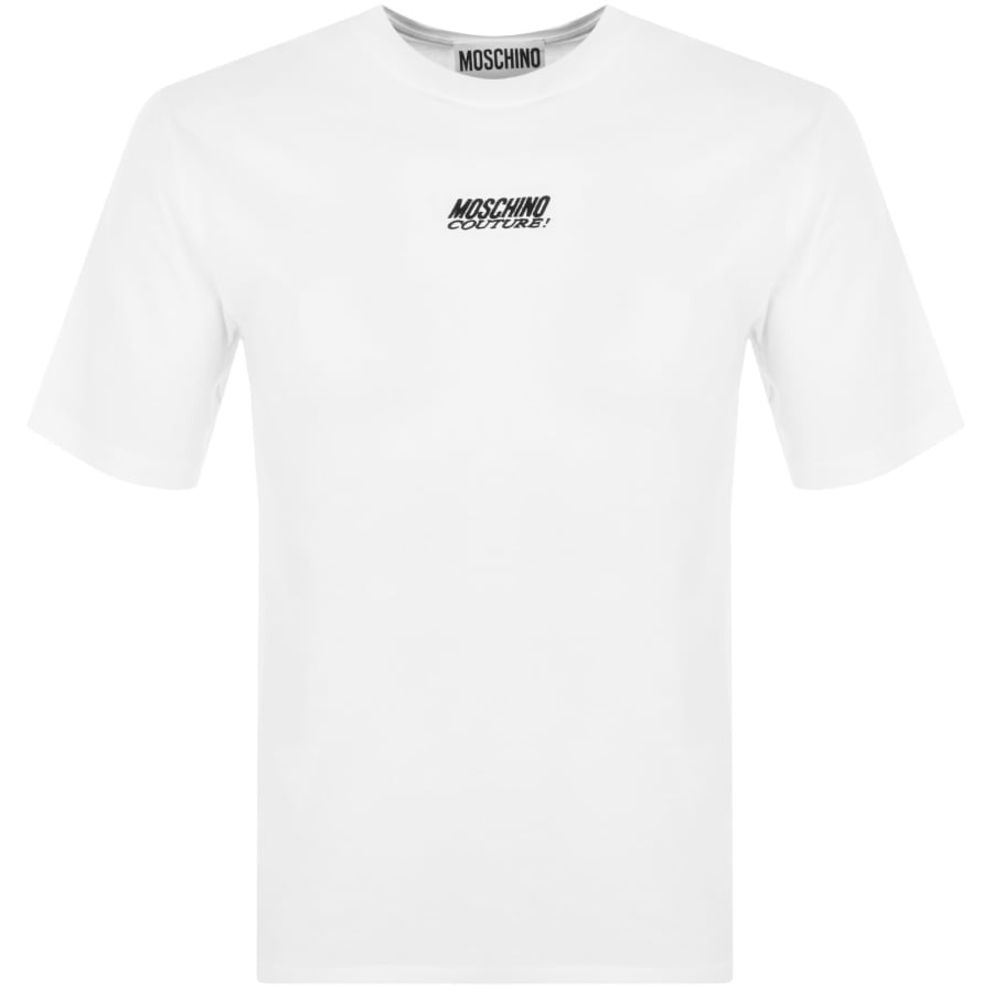 Moschino Logo T Shirt White | Mainline Menswear United States